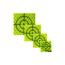 Retro Target - Yellow - 25mm - Pack of 100