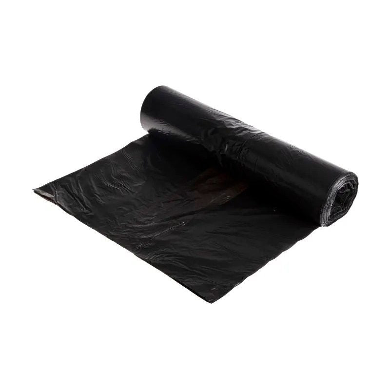 Standard Black Bin Bags 80 Litre Roll of 50 eracco.co.uk