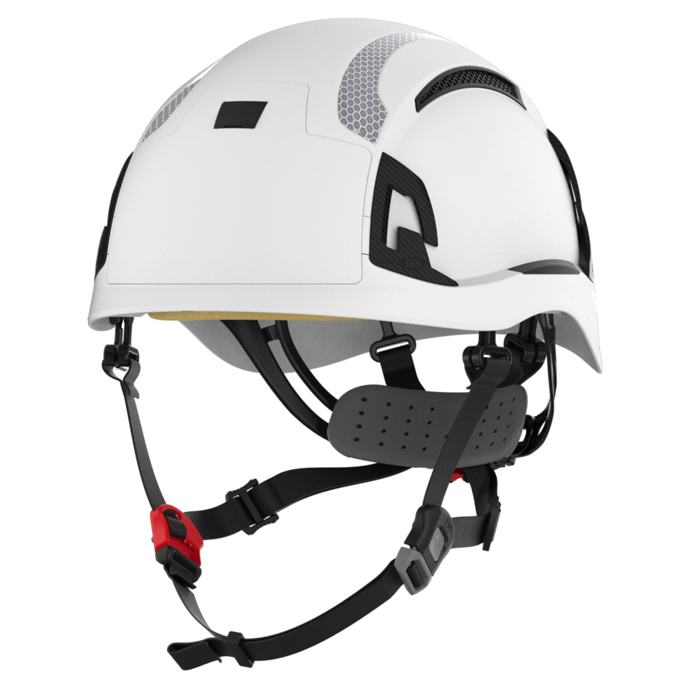 JSP EVO® ALTA™ Dualswitch™ Vented Safety Helmet - Wheel Ratchet - White