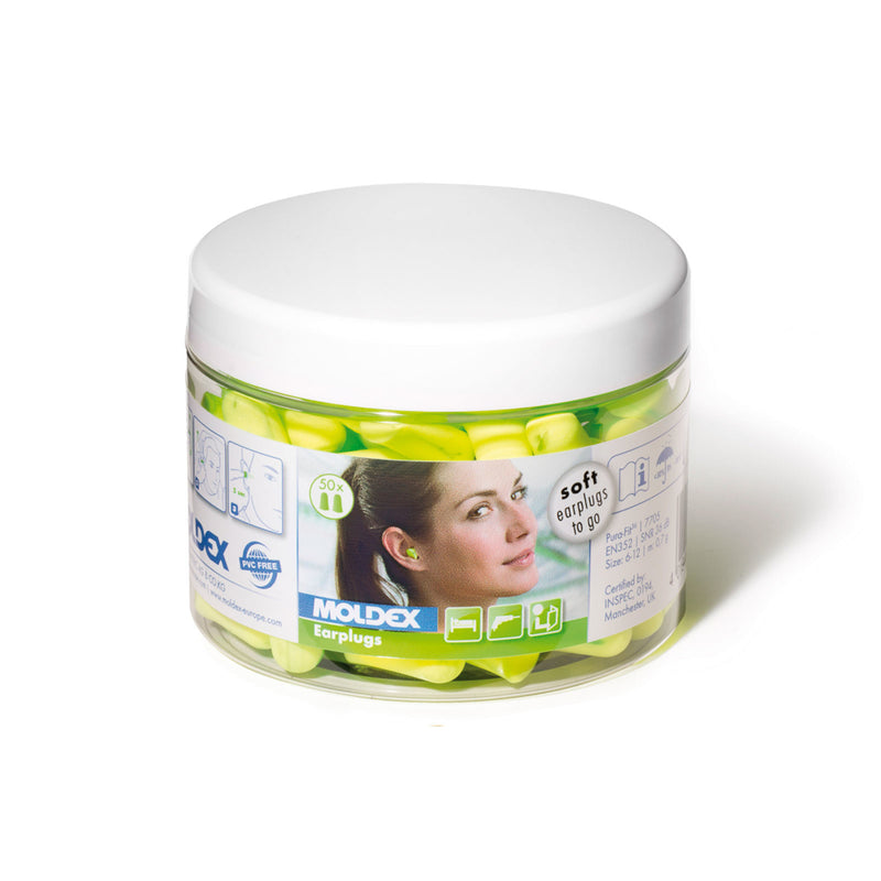 Moldex 7705 Pura-Fit To Go Earplugs - Jar of 50