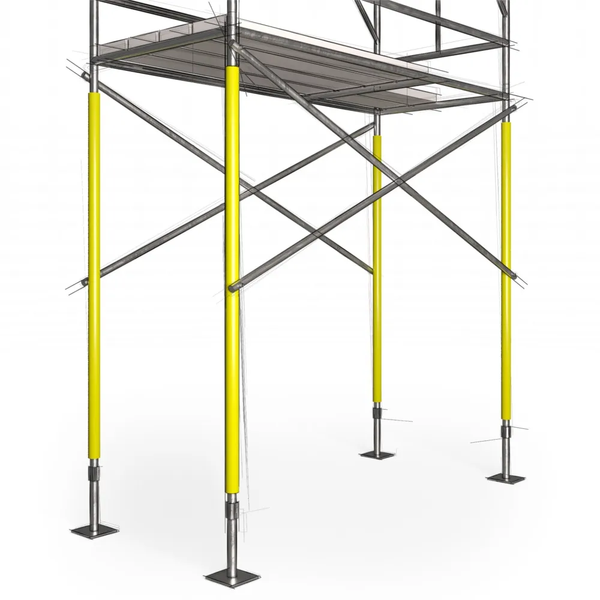 Hi Vis Scaffold Tubes - 2m
