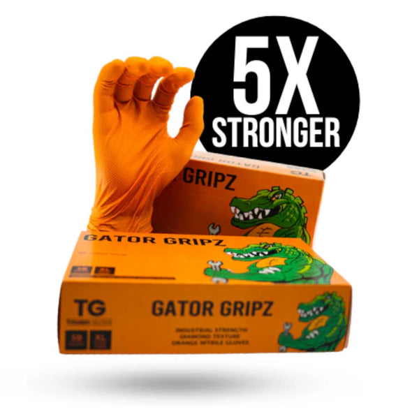 Gator Gripz Gloves - Orange