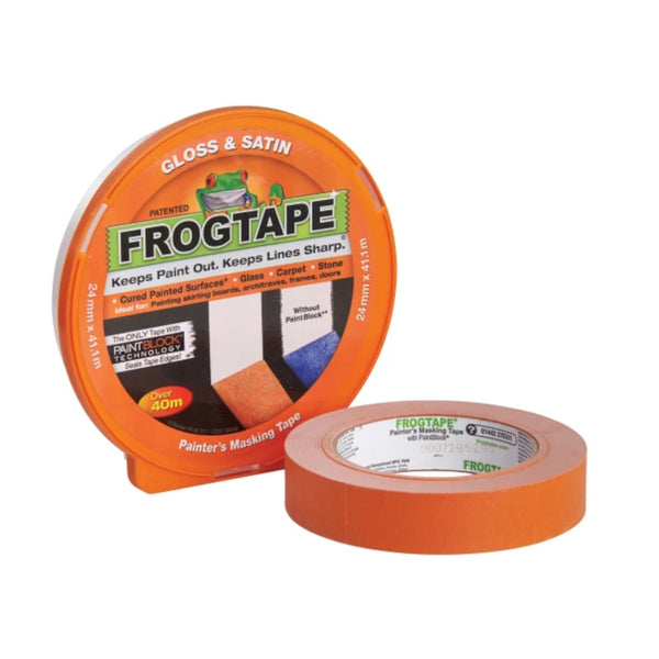 FrogTape® Gloss & Satin Tape - 24mm x 41.1m