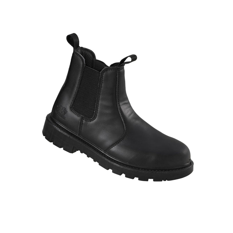 9551 Black Dealer Boots