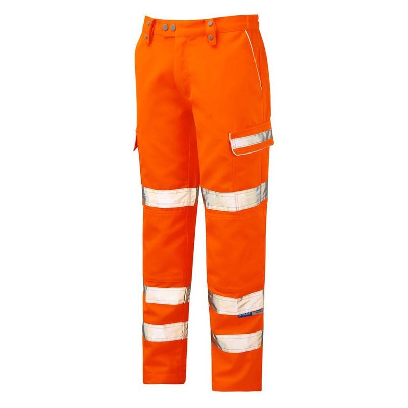 PR336 Pulsarail Hi Vis Teflon Combat Trouser - Orange