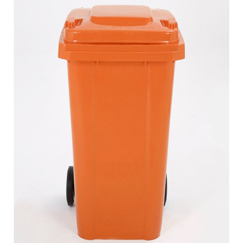 Wheelie Bin - Orange - 240 Litre