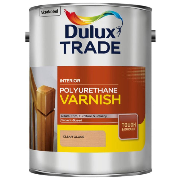 Dulux Poly Varnish - Gloss - 5 Litre