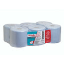 Kimberly-Clark L10 7494 Wypall Centrefeed - Blue - Pack of 6