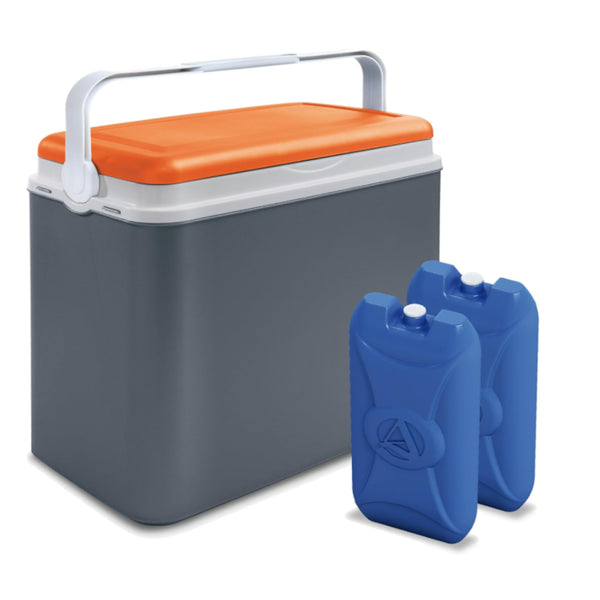 Cooler Box - Comes With 2 x Ice Packs - 24 Litre