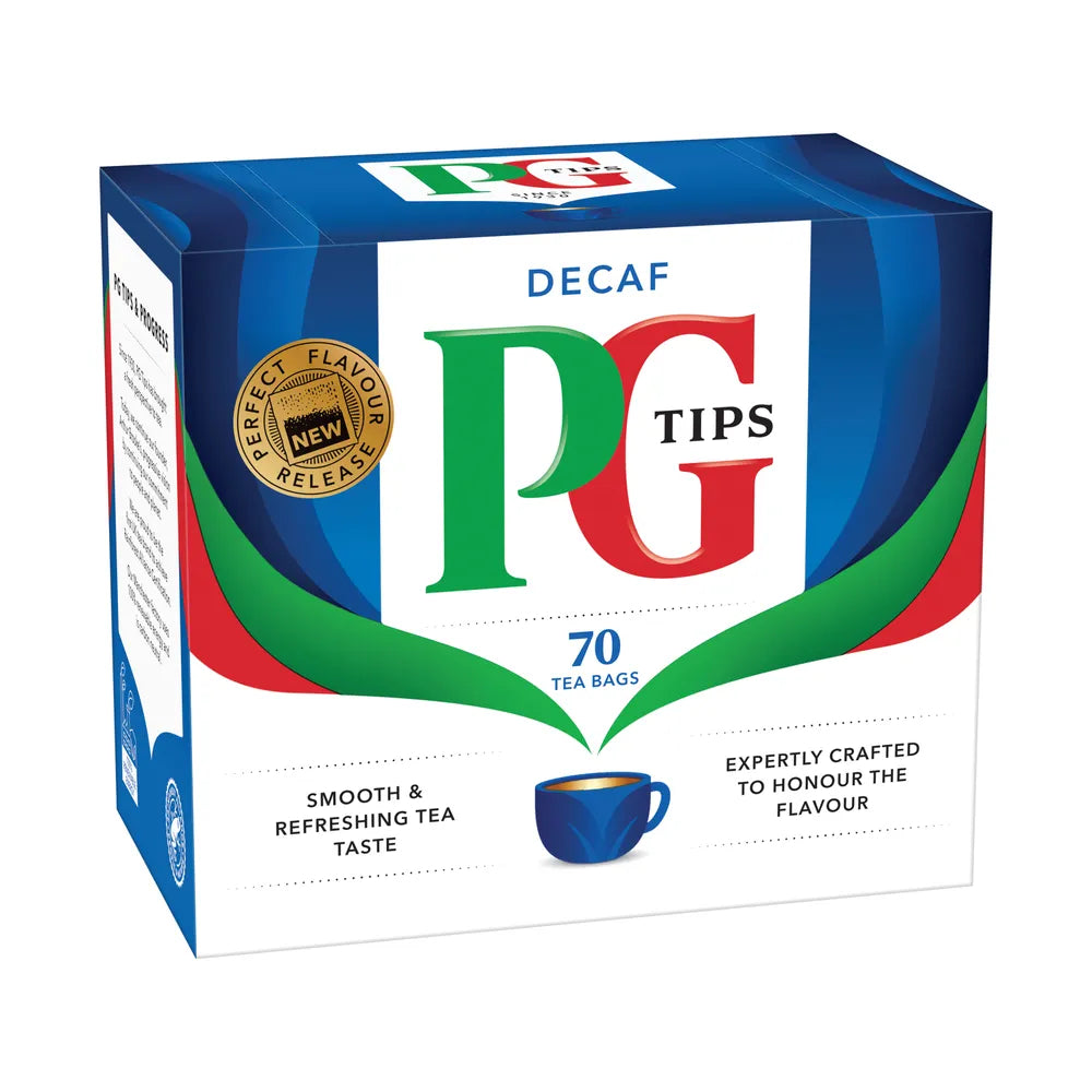 PG Tips Decaf Teabags - Pack of 70
