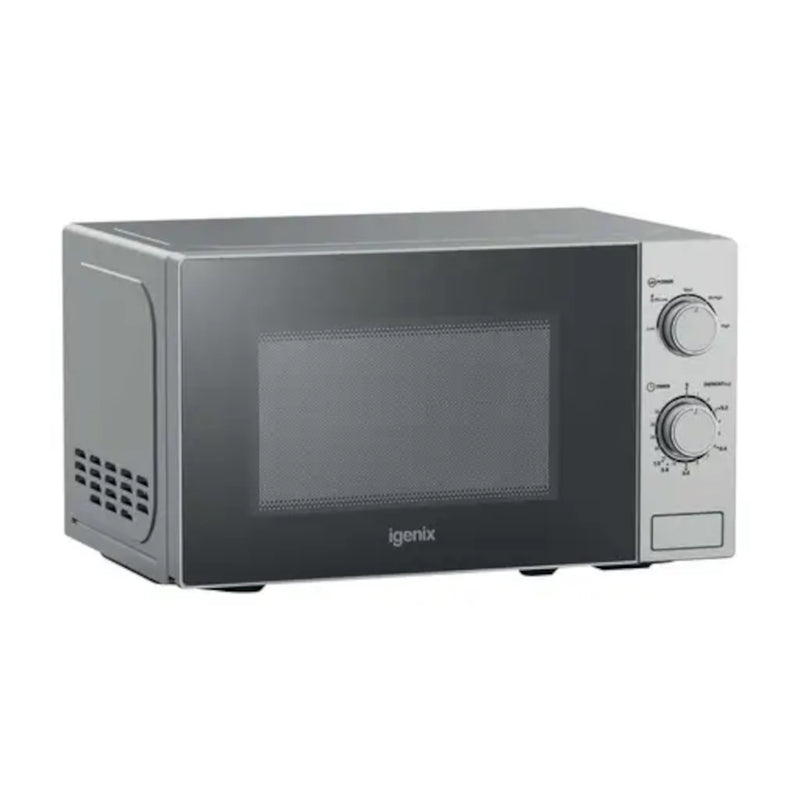 Igenix Manual Solo Microwave - Stainless Steel