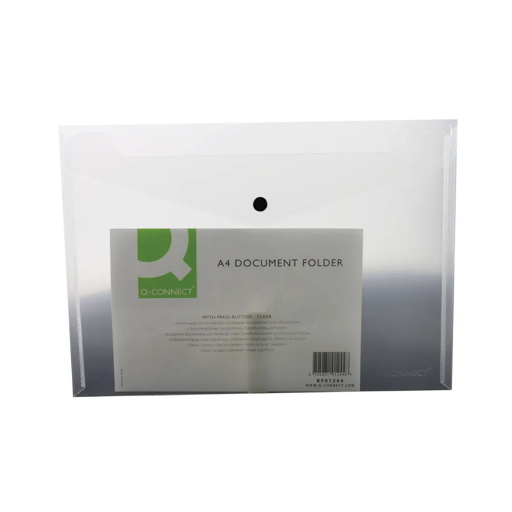 A4 Document Wallets - Landscape - Pack of 12