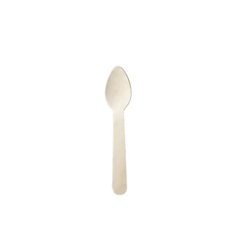 Wooden Teaspoon - Pack of 100