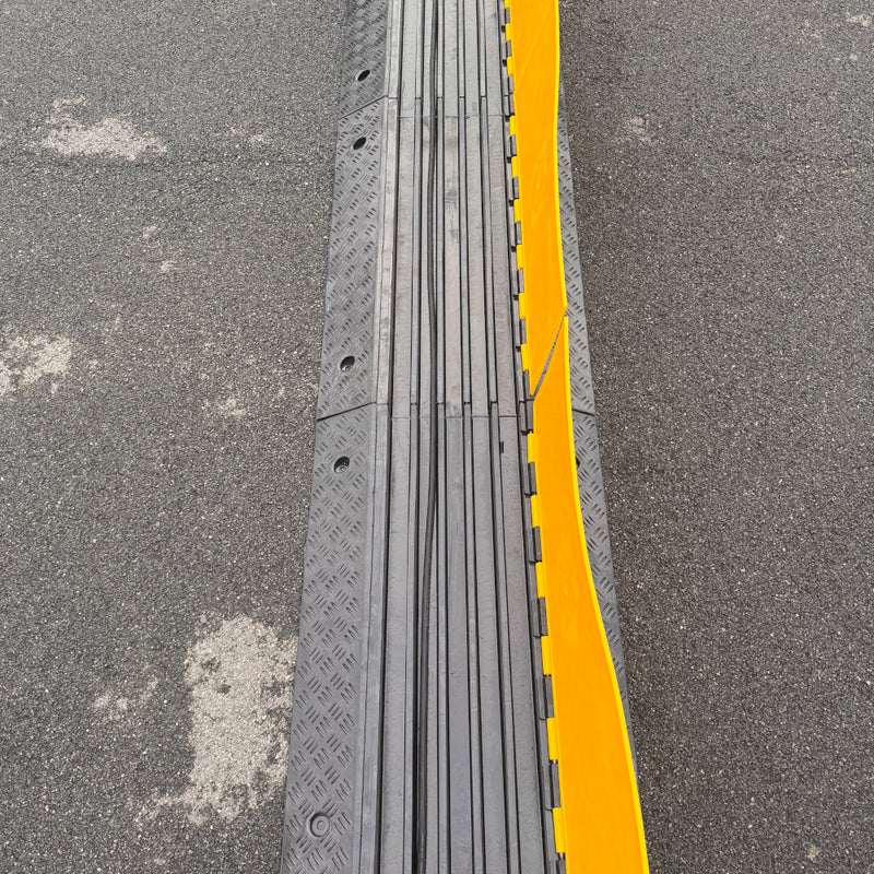 External Pedestrian Cable Protector - 5 Channel  - 900mm (L) x 600mm (D) x 80mm (H)