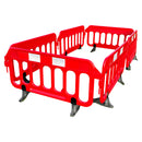 Porta™ Pedestrian Barrier - Red - 2m