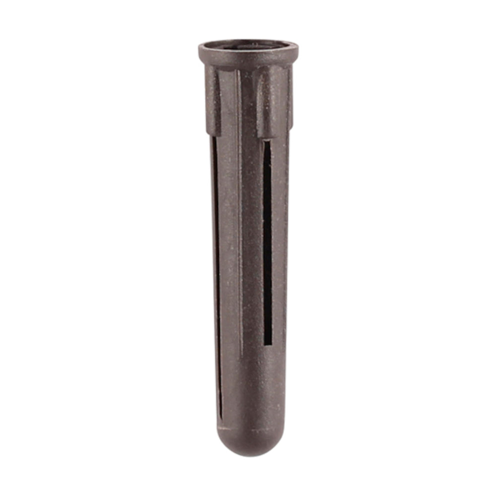TIMCO Plastic Plugs - 36mm - Brown - Box of 1,000