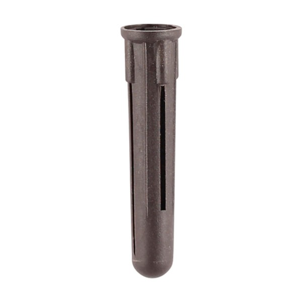 TIMCO Plastic Plugs - 36mm - Brown - Box of 1,000