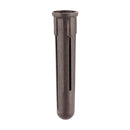 TIMCO Plastic Plugs - 36mm - Brown - Box of 1,000