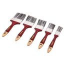 Disposable Paint Brush Set - 5 Piece