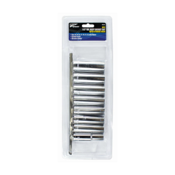 Deep Socket Head Set - 1/2" - 8 Piece