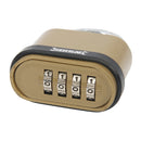 Silverline Zinc Alloy 4-Digit Combination Padlock - 50mm
