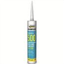 Everbuild Silicone 500 Bath and Sanitary Sealant - 300ml