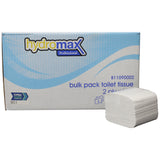 Hydromax Bulk Pack Toilet Tissue - White - Pack of 36