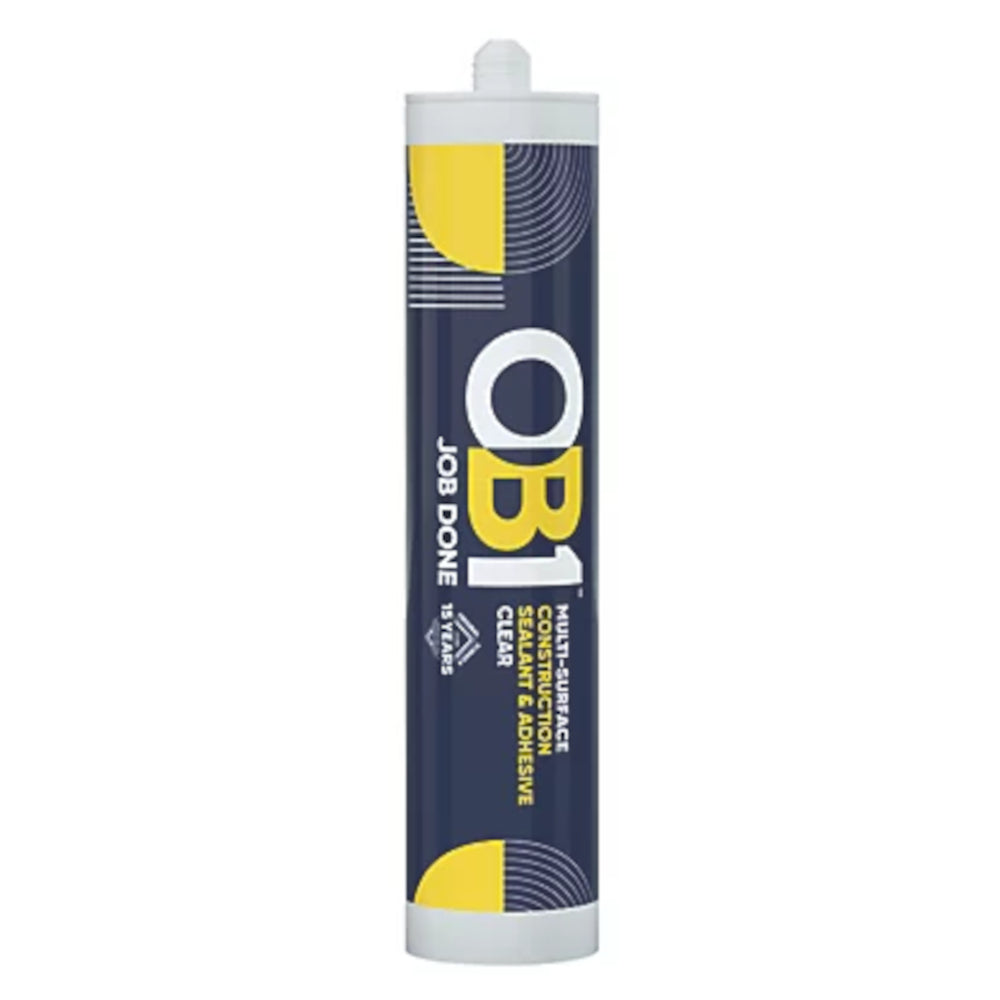 OB1 Construction Sealant Adhesive - Clear