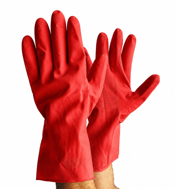 Rubber Washing Up Gloves