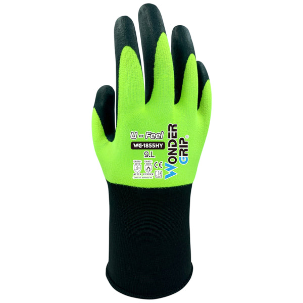Wonder Grip WG-1855HY U-Feel Palm Coated Glove