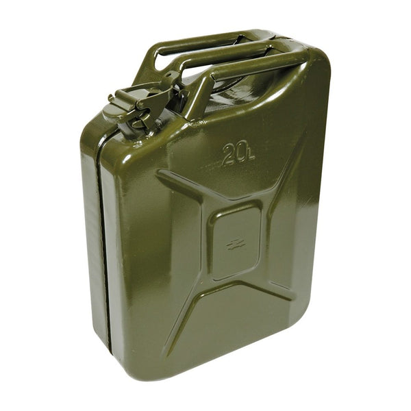 Army Type Steel Jerry Can - 20 Litre