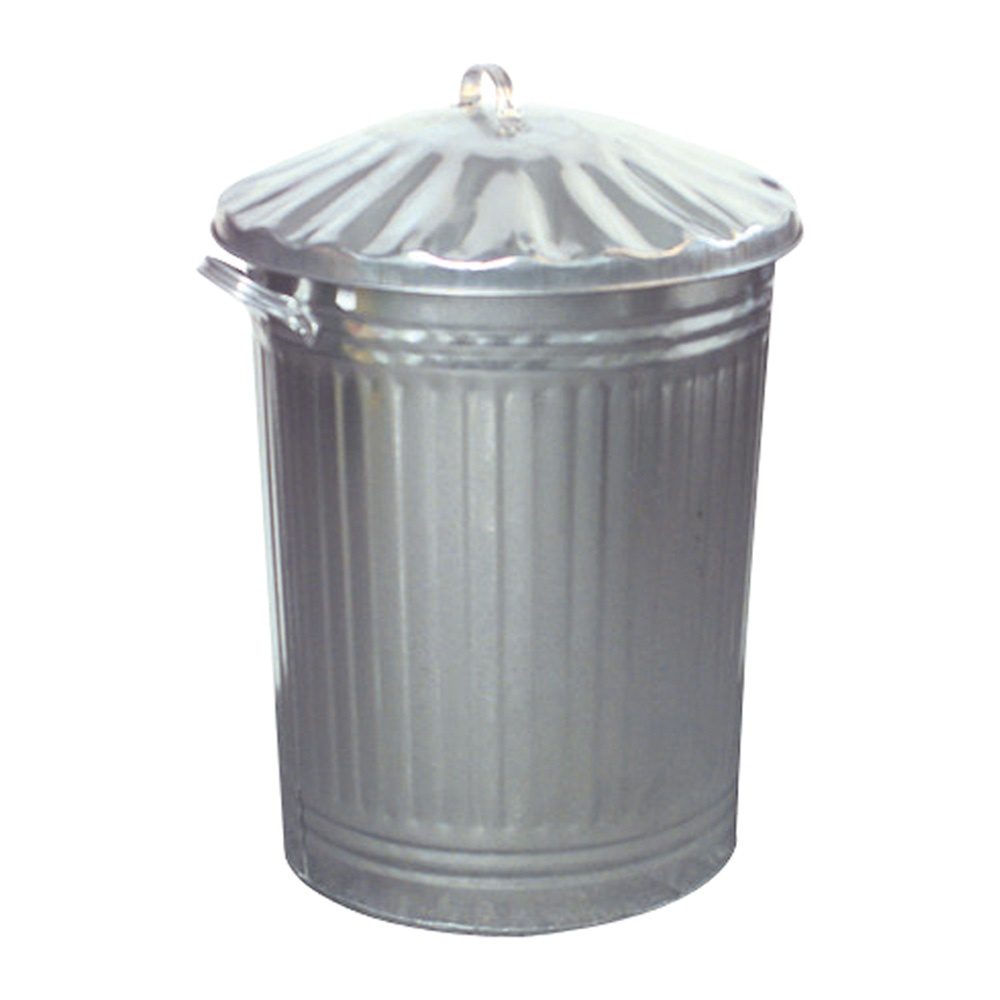 Galvanised Dust Bin - 90 Litre