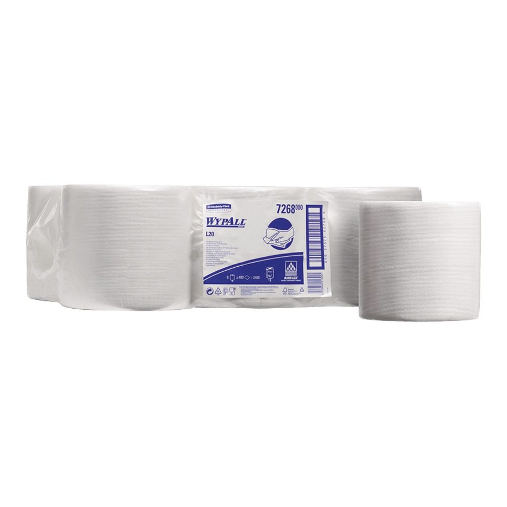 7278 Wypall Centrefeed Hand Towels - Pack of 6
