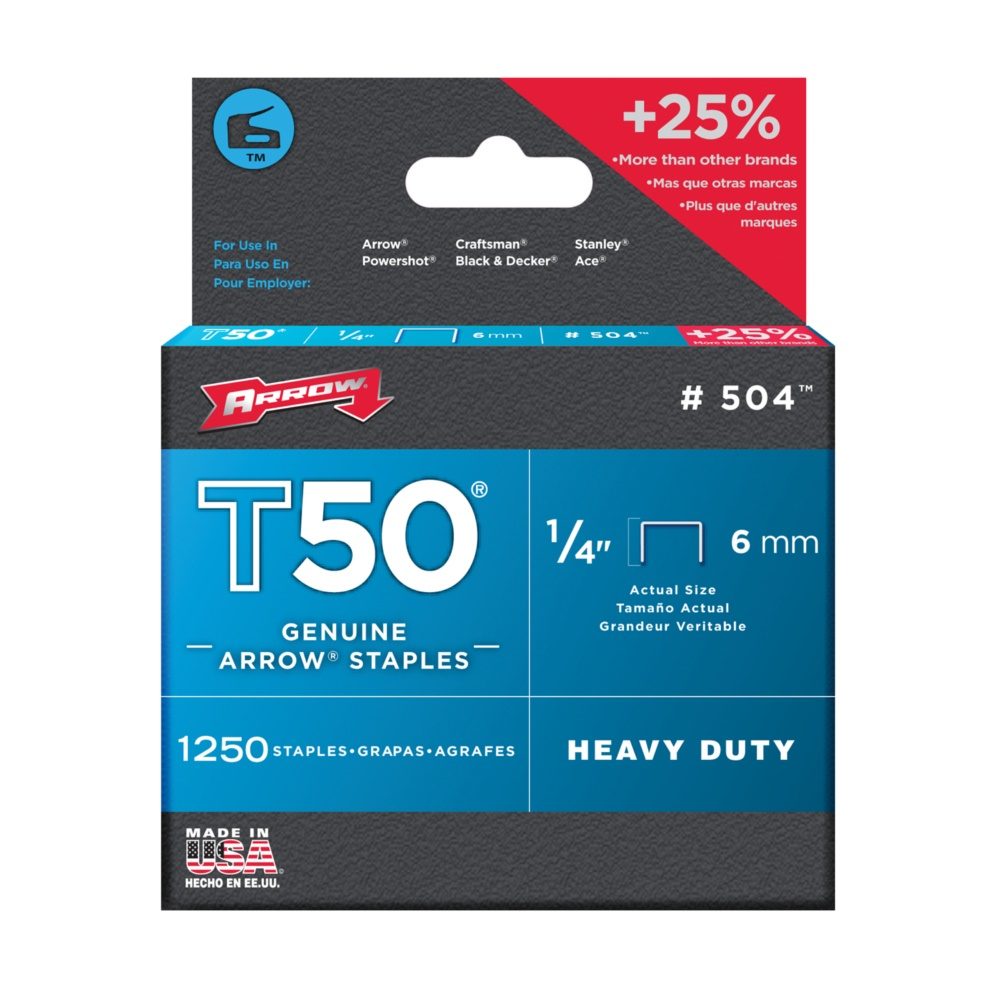 Arrow Staples - Box of 5000