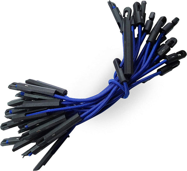 Elasticated Bungee Ties - Pack of 100