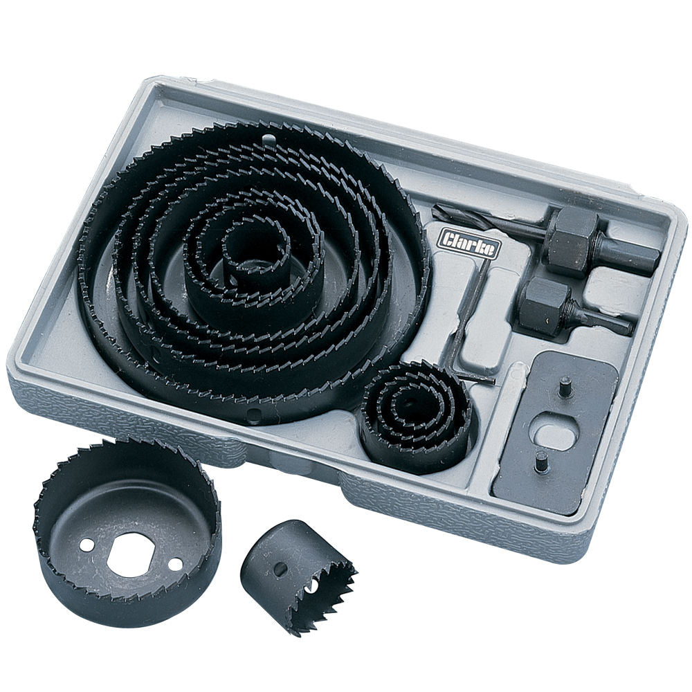 Hole Saw Kit - 16 piece