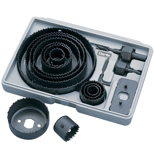 Hole Saw Kit - 16 piece