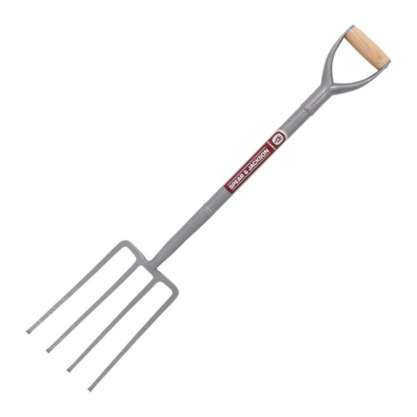 Spear and Jackson Contractors Fork - All Steel
