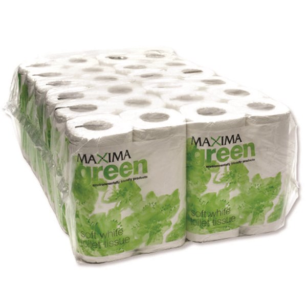 Eco Toilet Rolls - 320 Sheet - Pack of 36