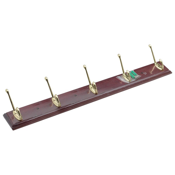Coat Hook Board - 5 Hooks