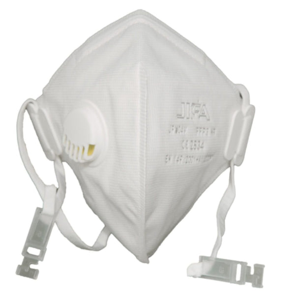 FFP3V Fold Flat Disposable Mask with Valve - - Box of 5