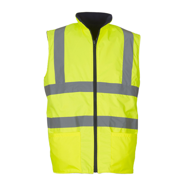 HV008F Hi Vis Reversible Bodywarmer