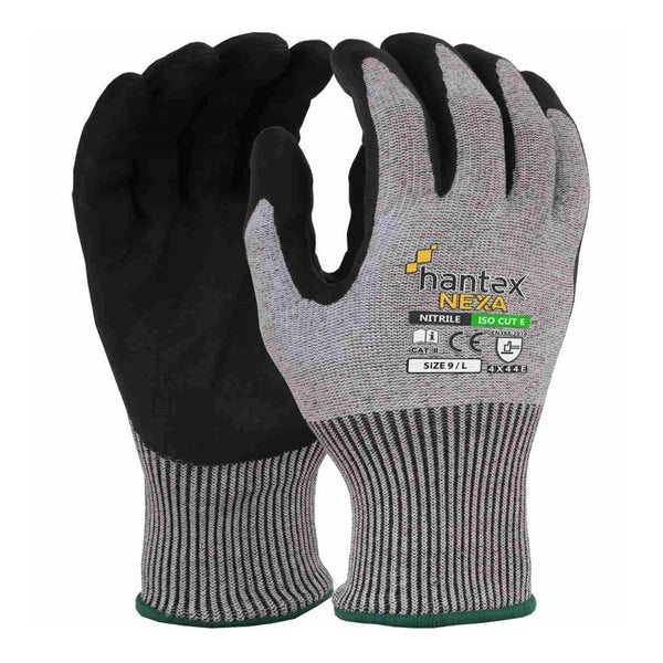 Hantex NEXA Nitrile Foam Gloves â€“ Cut Level E