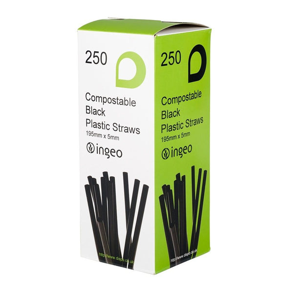 PLA 5mm Straws - Pack of 250