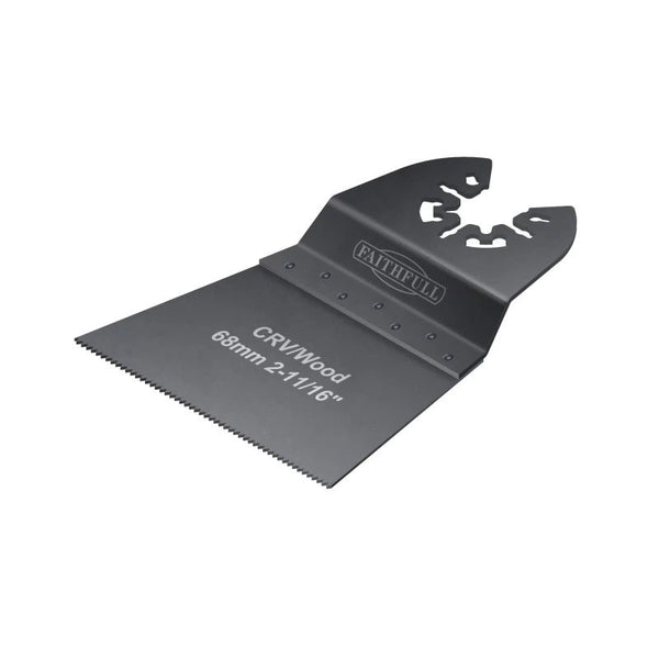 Multi-Functional Tool CrV Flush Cut Wood Blade Side Set - 68mm