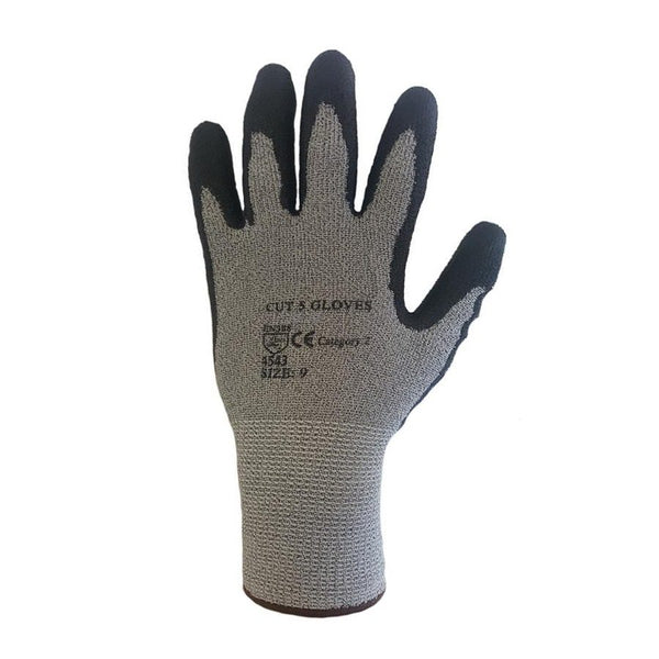 PU Coated Cut Level C Gloves - Grey