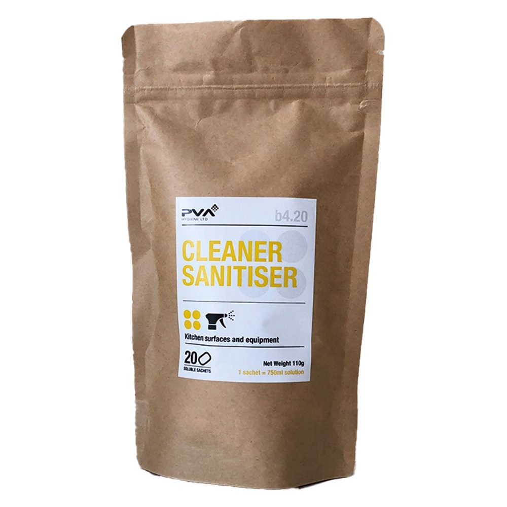 PVA Sanitiser Cleaner - Pack of 20 Sachets