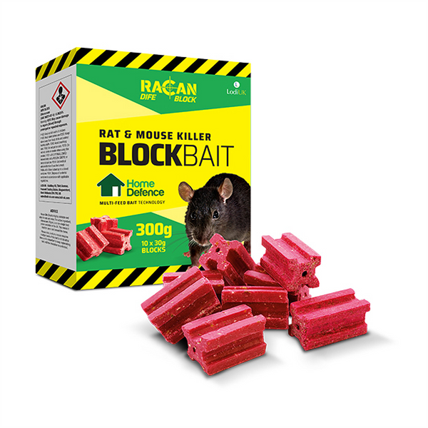 Racan Dife Rat and Mouse Killer Blocks - 10 x 30g