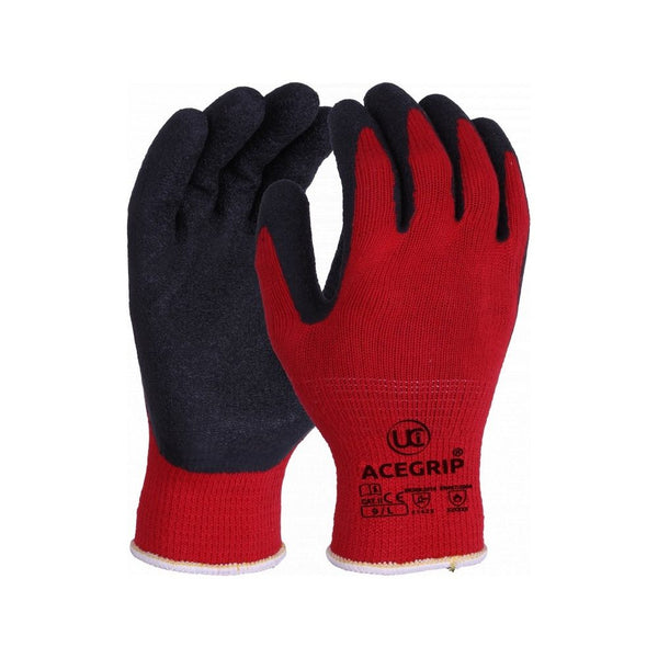 Red Cut Level 1 - Latex Grip Gloves
