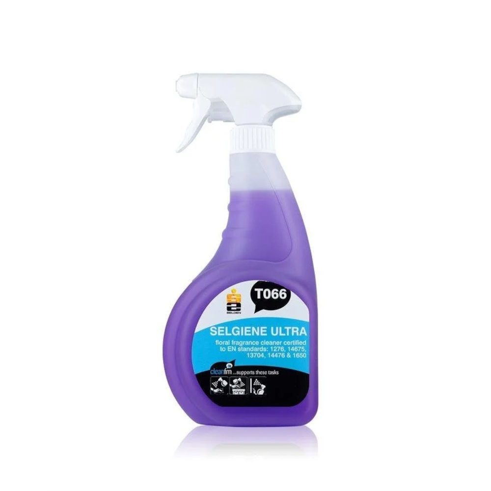 Selden T066 Selgiene Ultra Anti Bac Virucidal Cleaner - 750ml Trigger